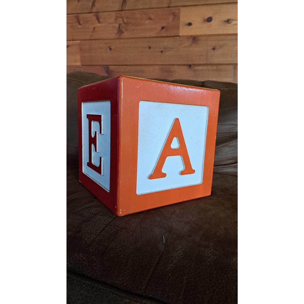 Photographic ABC Block Props